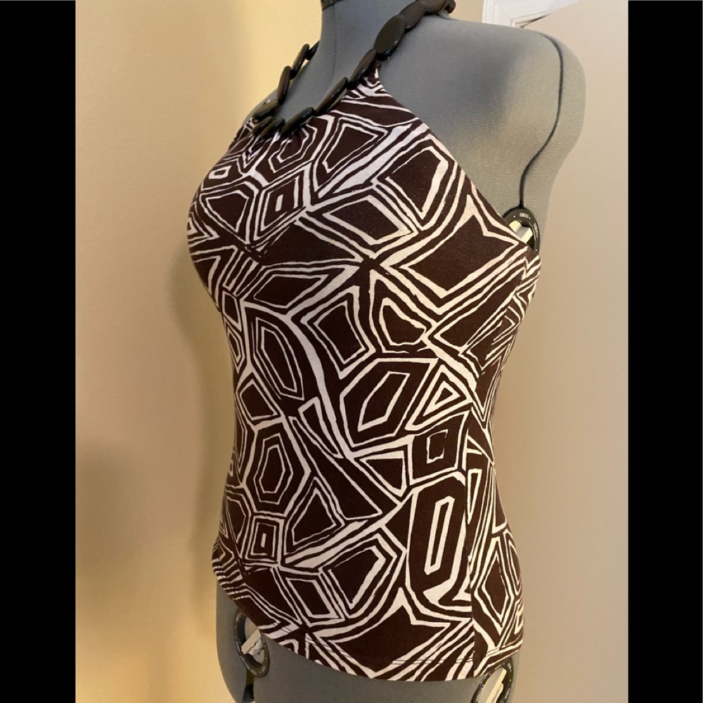 Embellished Halter Top